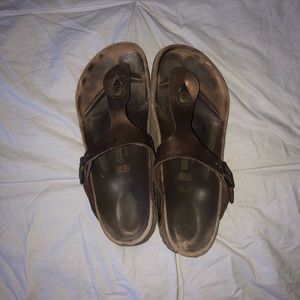 Birkenstock’s, slightly used